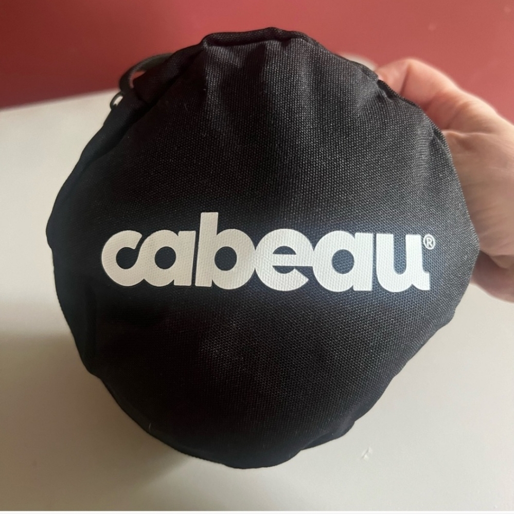 Cabeau Travel Neck Pillow - Black and Grey